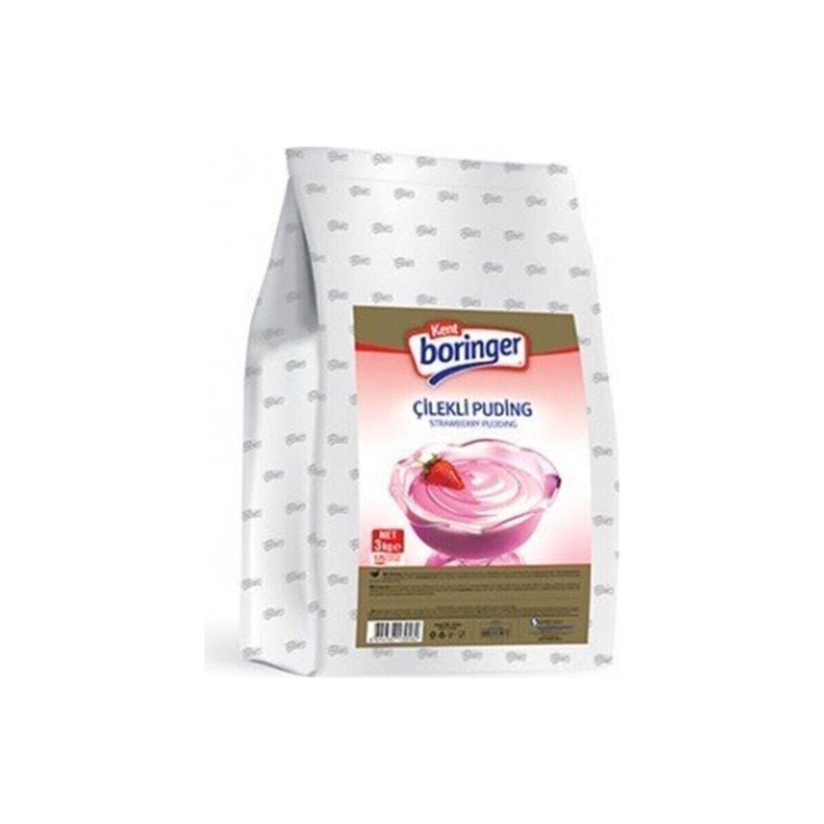 Kent Boringer Professional Puding Çilekli 3kg