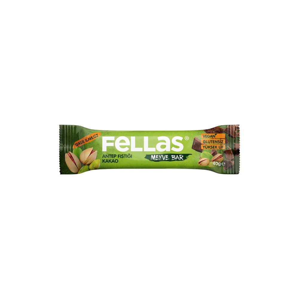 Fellas Meyve Bar Antep Fıstığı ve Kakao 40gr