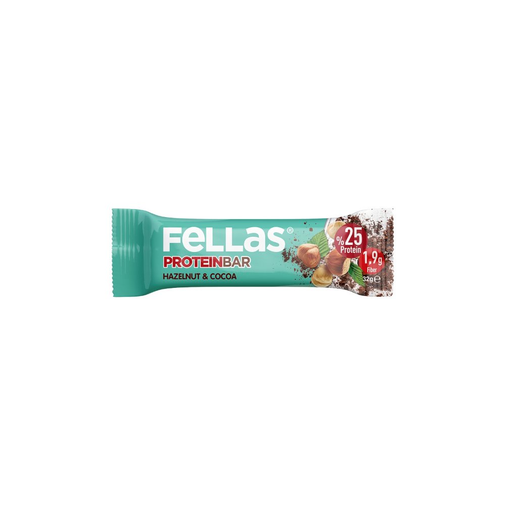 Fellas Protein Bar Fındık ve Kakao 32gr