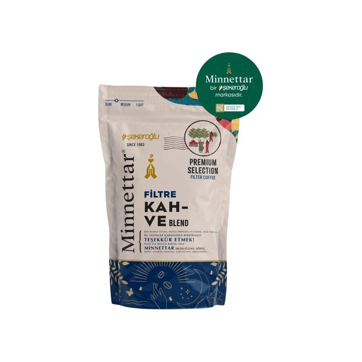 Minnettar Filtre Kahve 165g