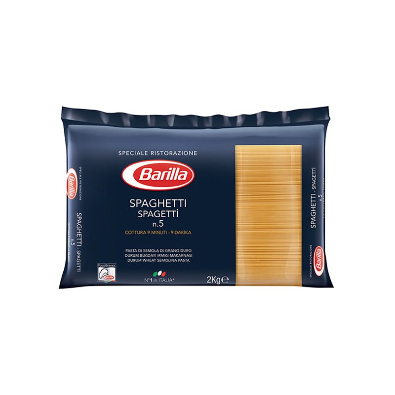 Barilla Makarna Spagetti n.5 2kg
