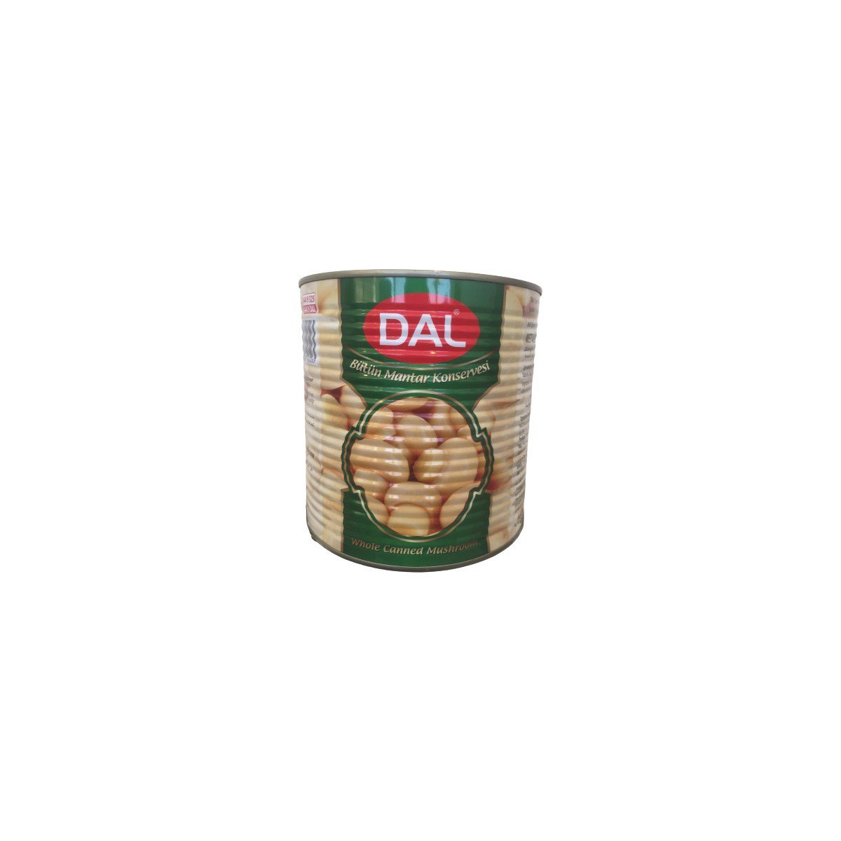 DAL Bütün Mantar Konservesi 2650g / Süzme:1150g