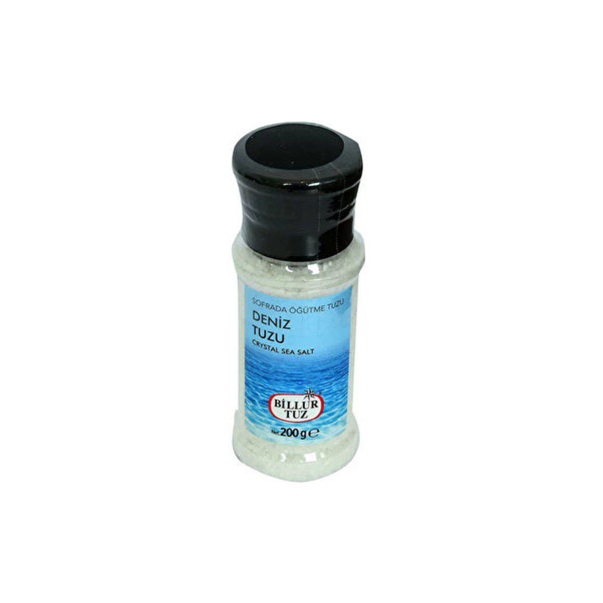 Billur Tuz Değirmen Deniz Sofra Öğütme 200gr