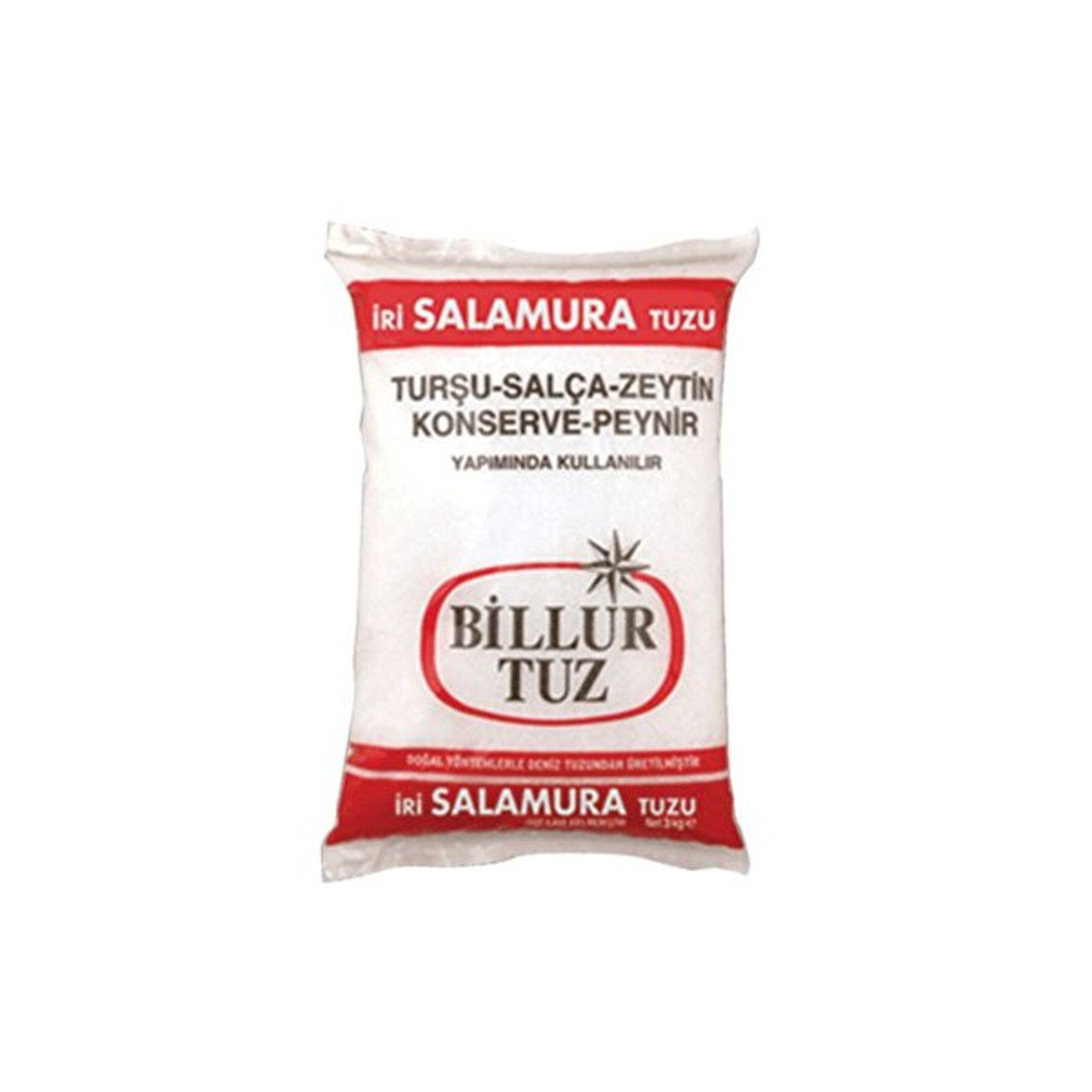 Billur Tuz İri Salamura 3kg