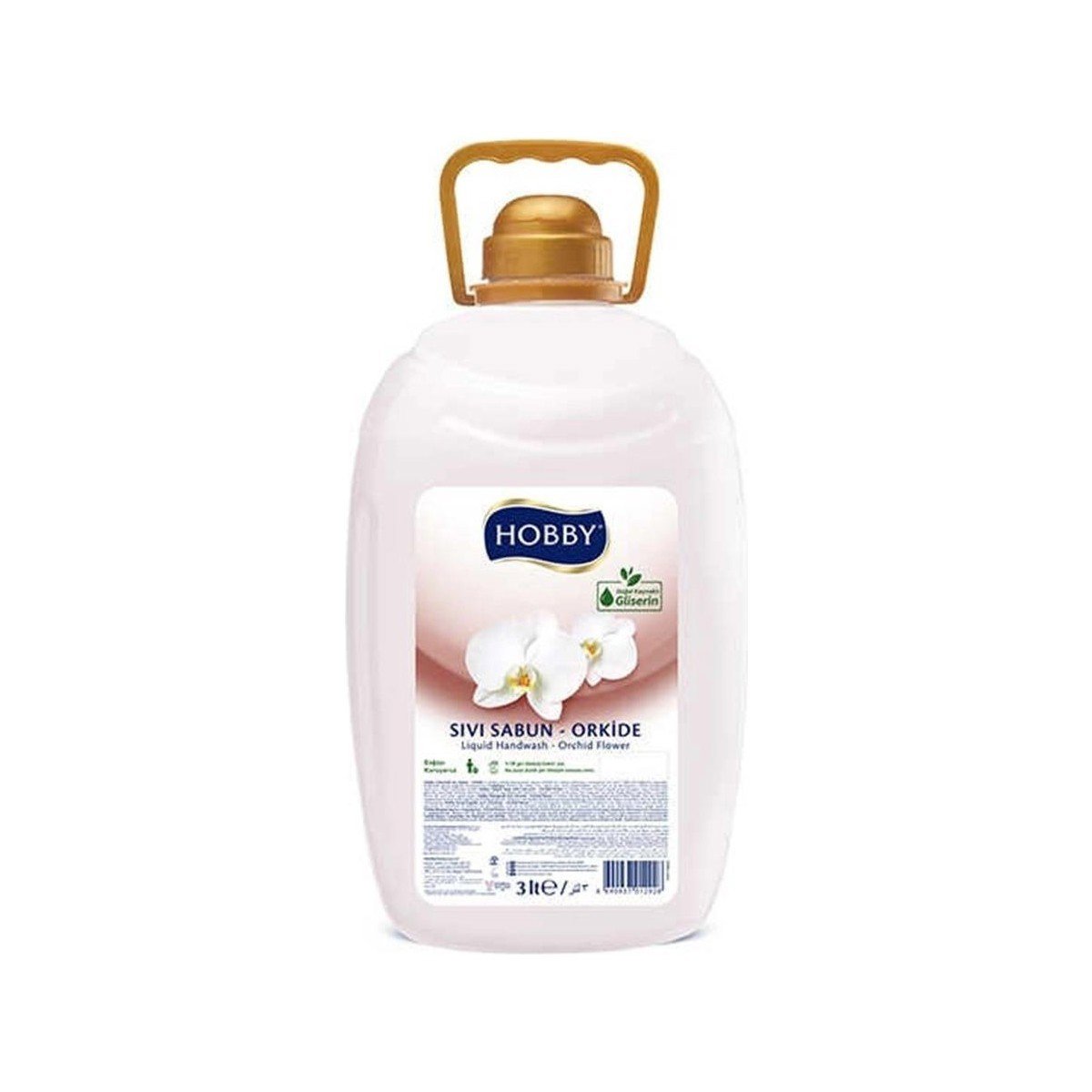 Hobby Sıvı Sabun Beyaz Orkide 3Lt