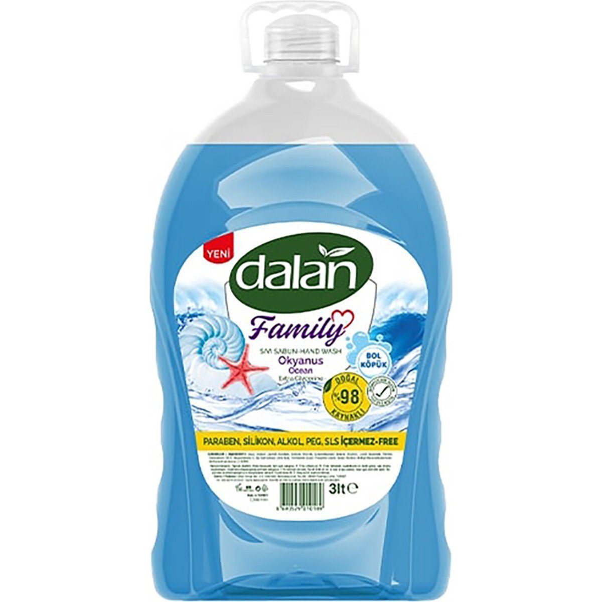 Dalan Family Sıvı Sabun 3L Okyanus