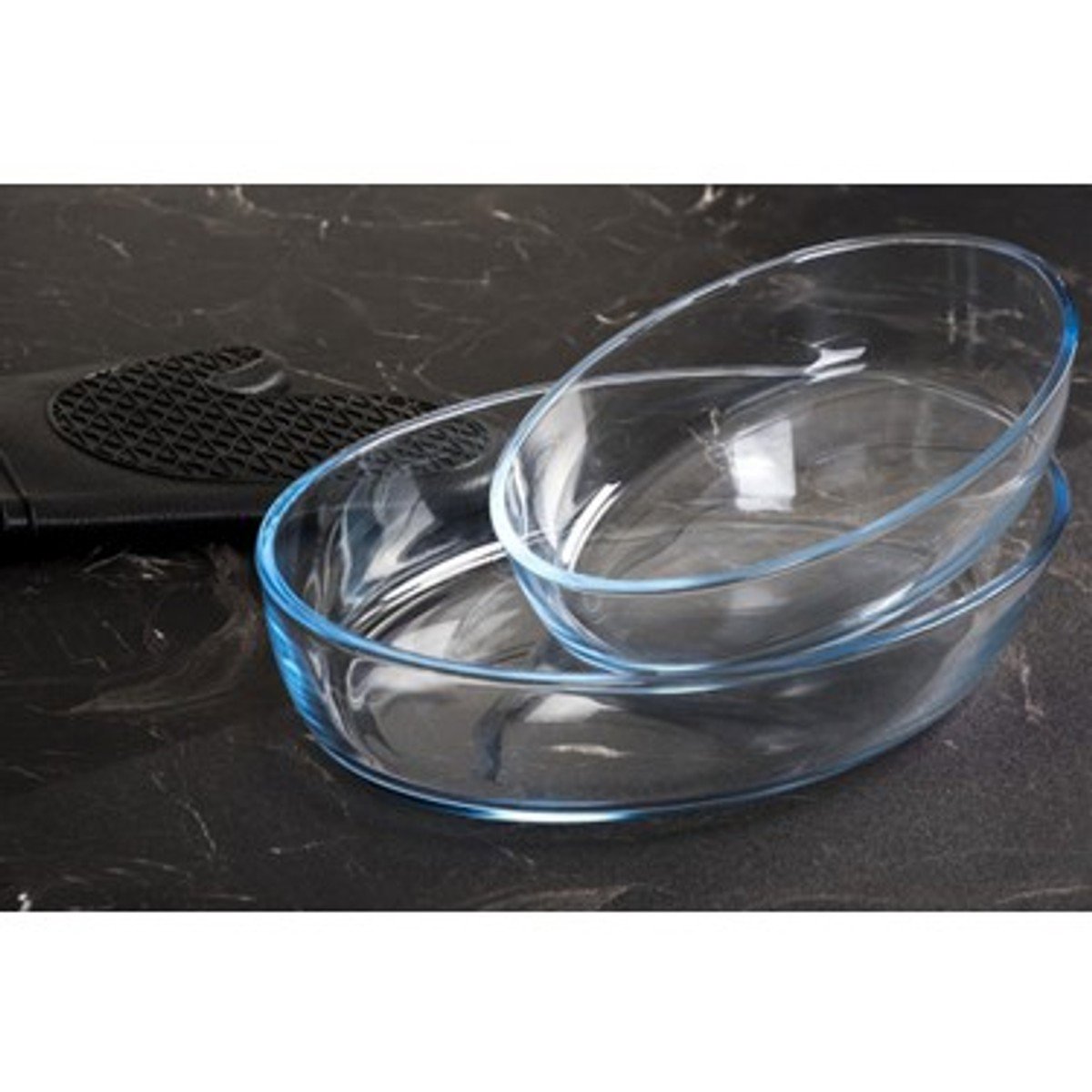 Brart Fırın Kabı Oval Büyük Sade