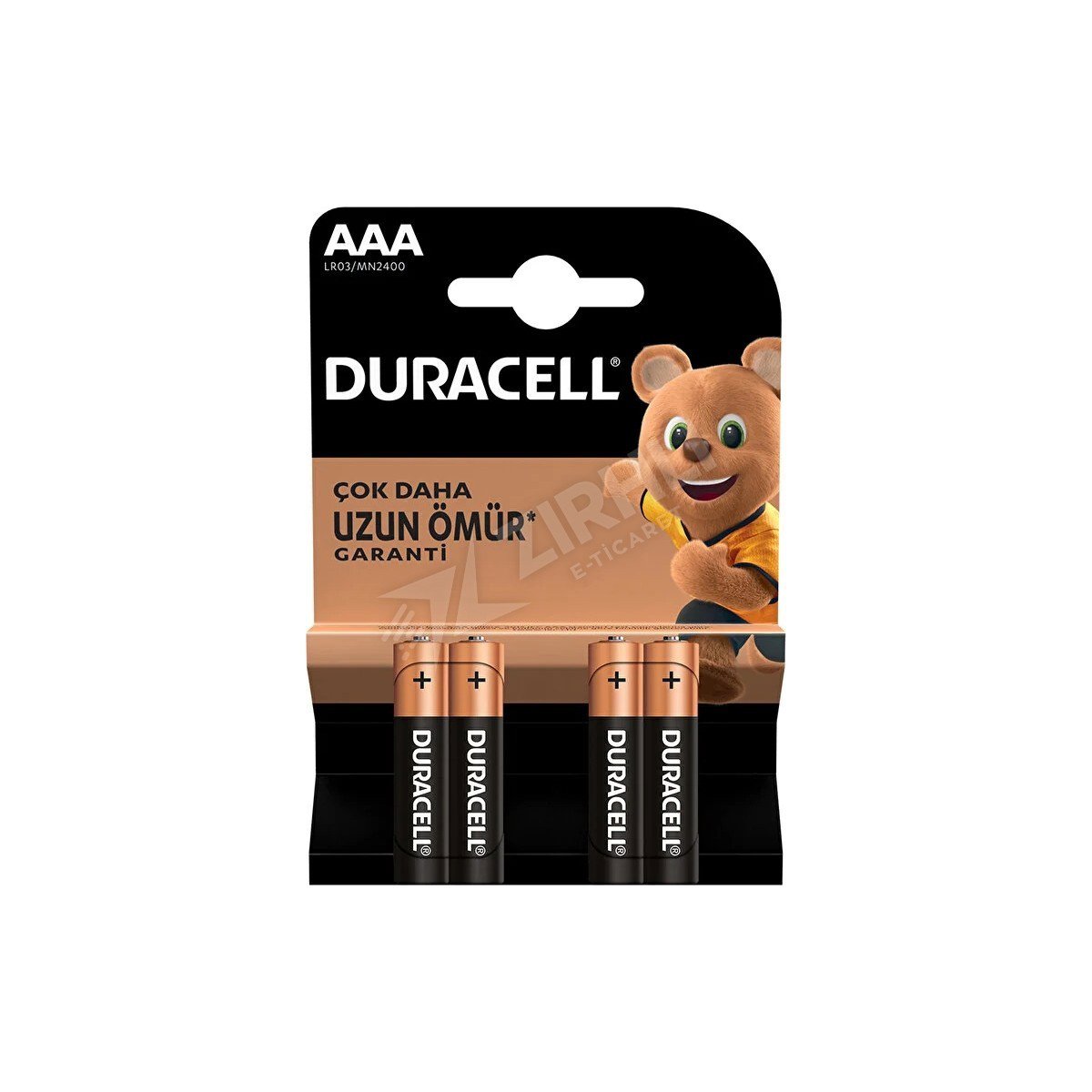 Duracell Basic İnce Kalem Pil 4'lü AAA