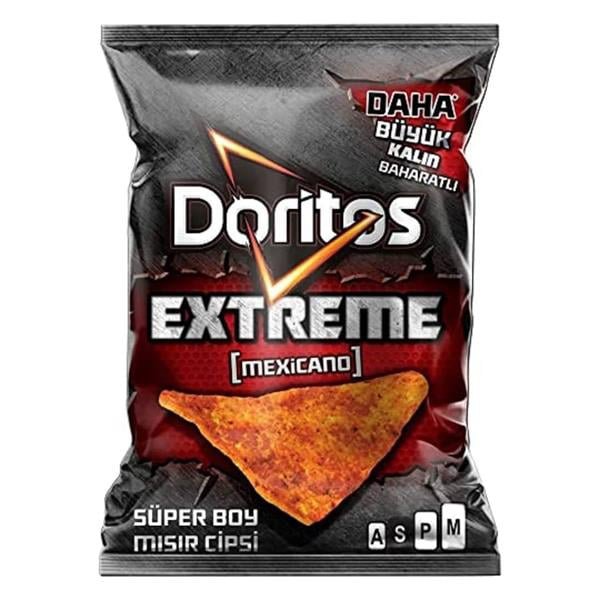 Doritos Süper Extreme Mexicano Acı Baharatlı 109g