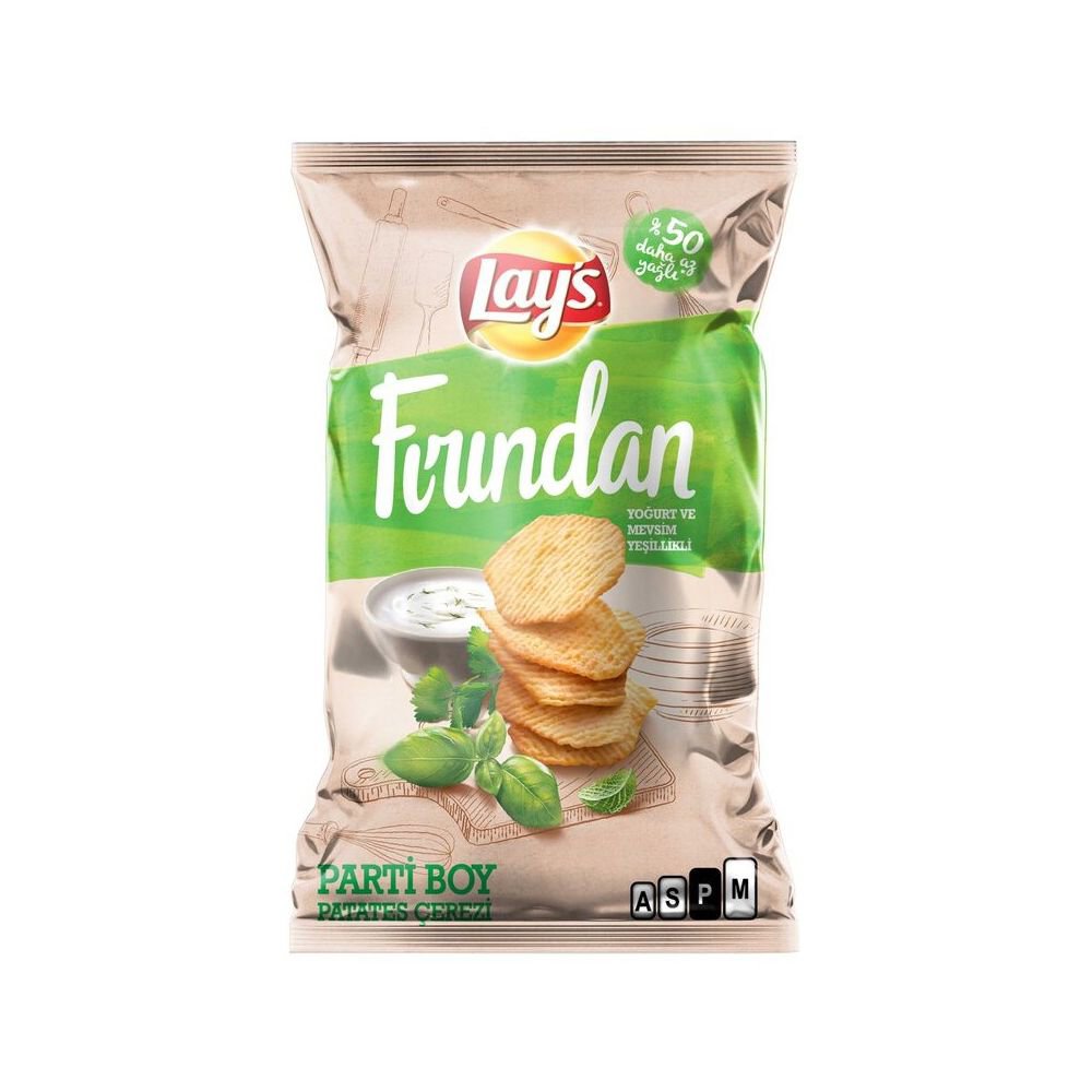 Lays Fırından Parti Yoğurt Mevsim Yeşillikleri 134g