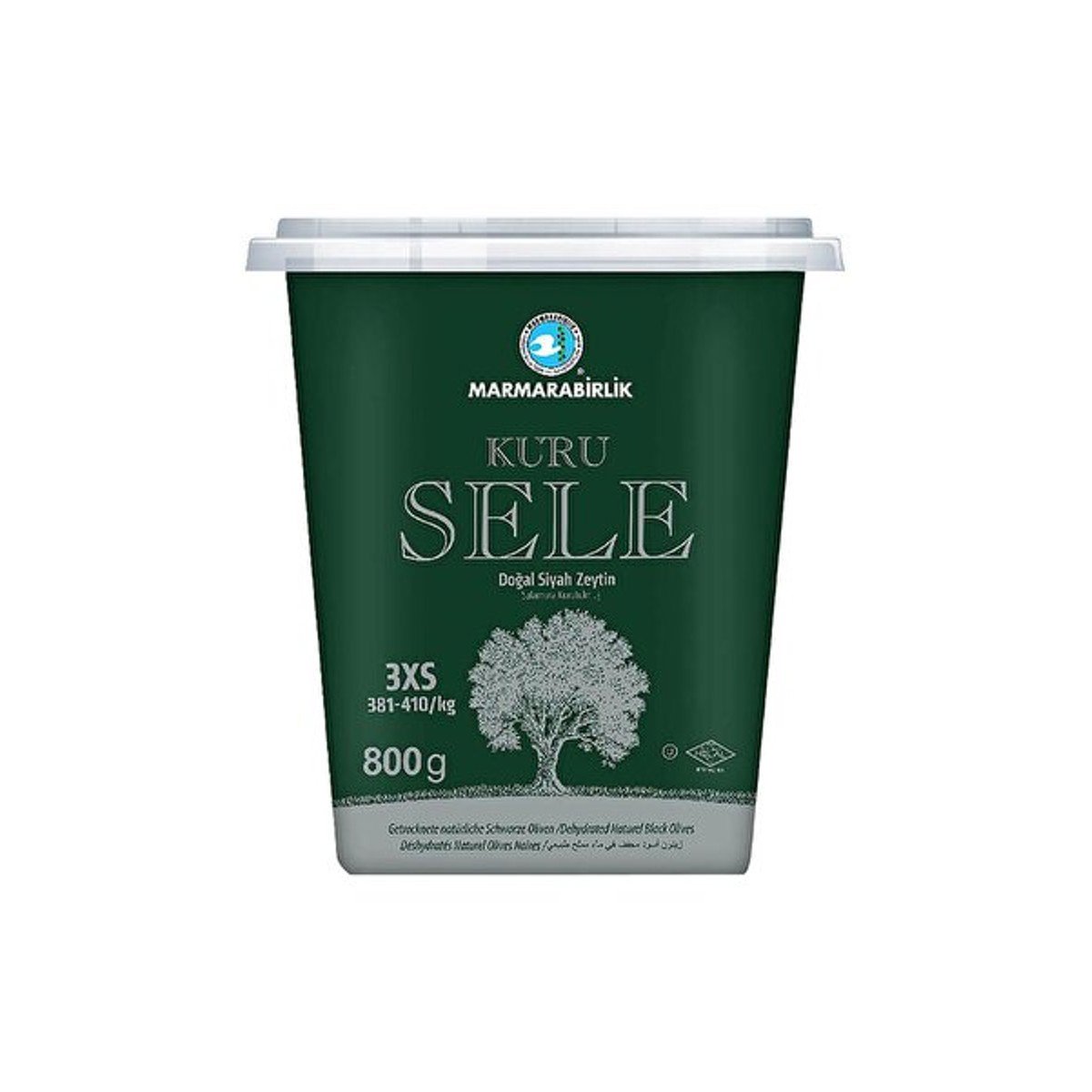 Marmara Birlik Zeytin Kuru Sele (3XS) 800gr