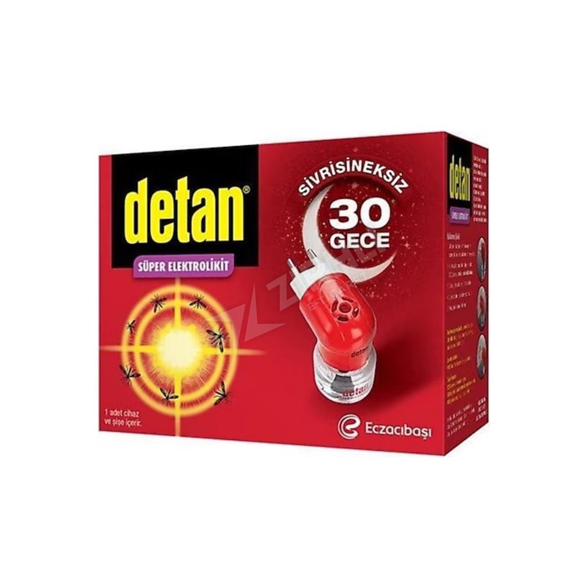 Detan Elektrolikit Cihaz + Yedek 30 Gece