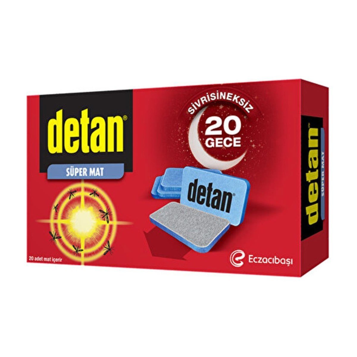 Detan Mat Tablet 20'li