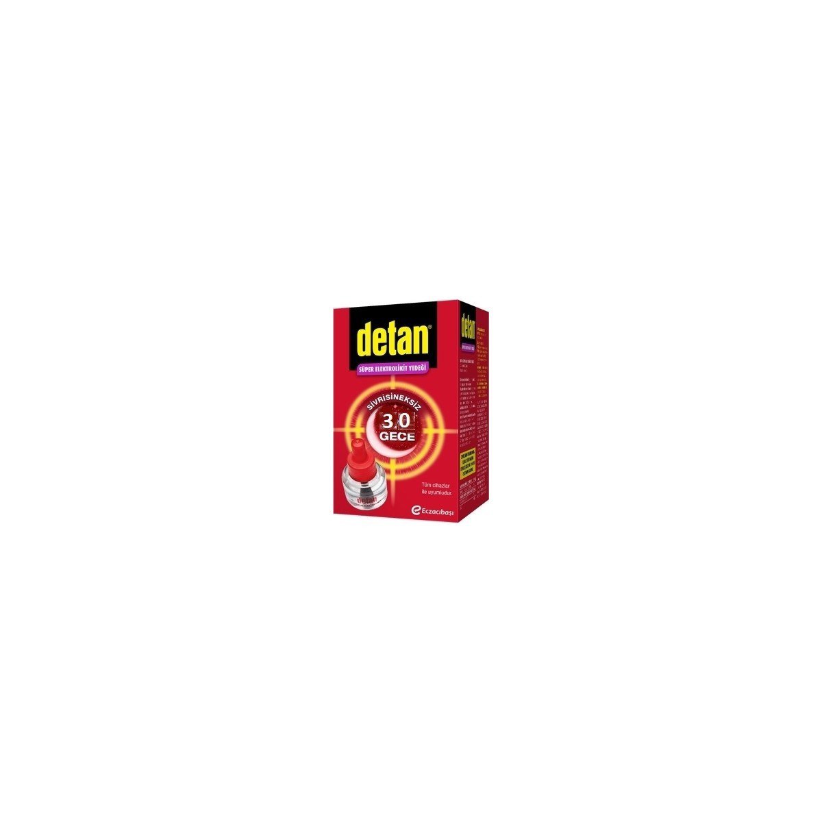 Detan Elektrolikit Yedek 30 Gece