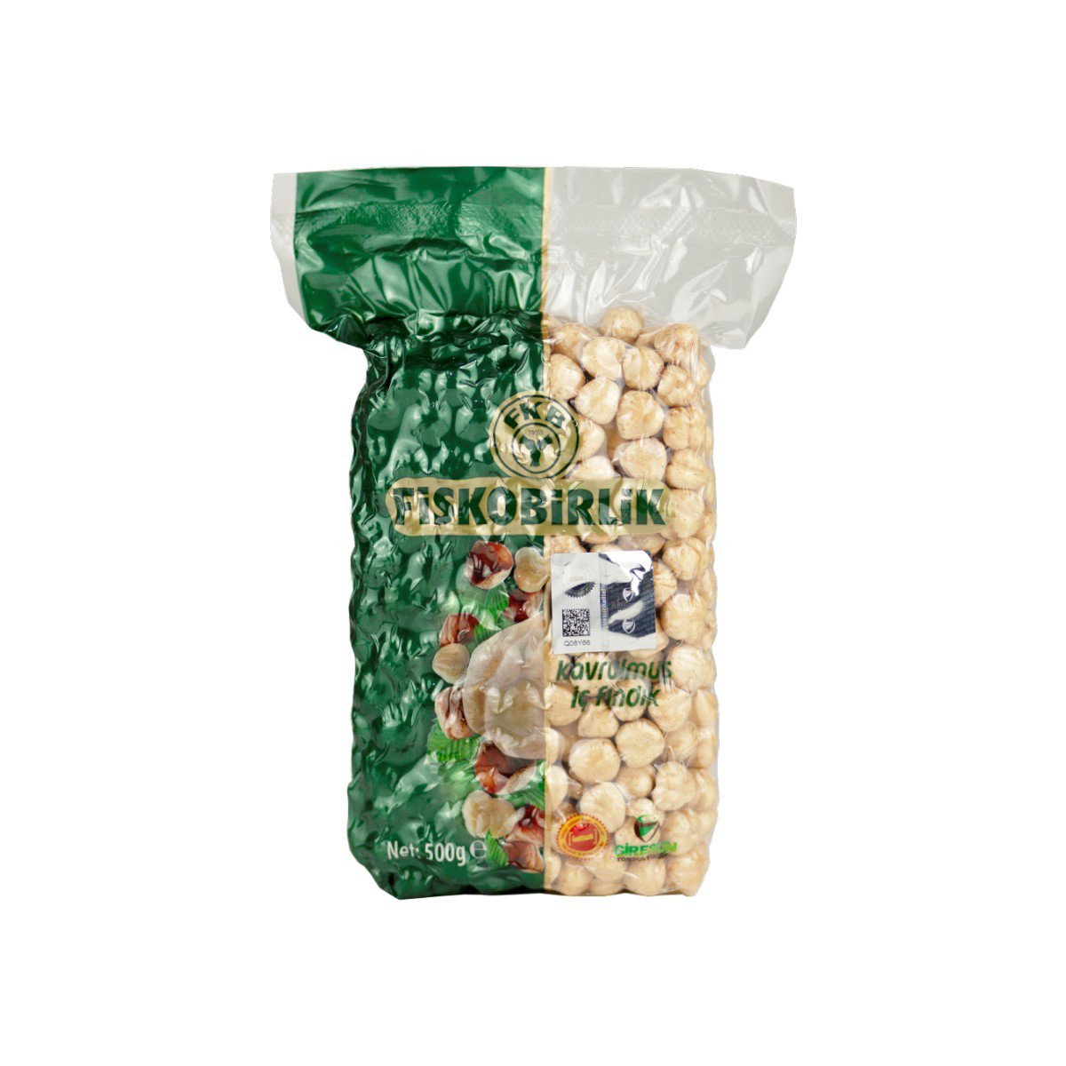 Fiskobirlik Fındık Kavrulmuş Vakumlu 500g
