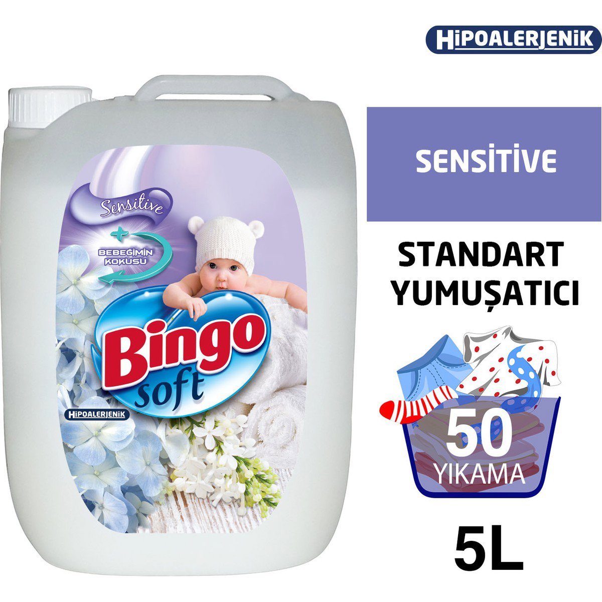 Bingo Soft Sensitive 5Lt