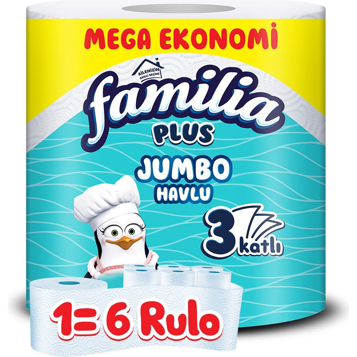 Familia Havlu Plus 6'lı