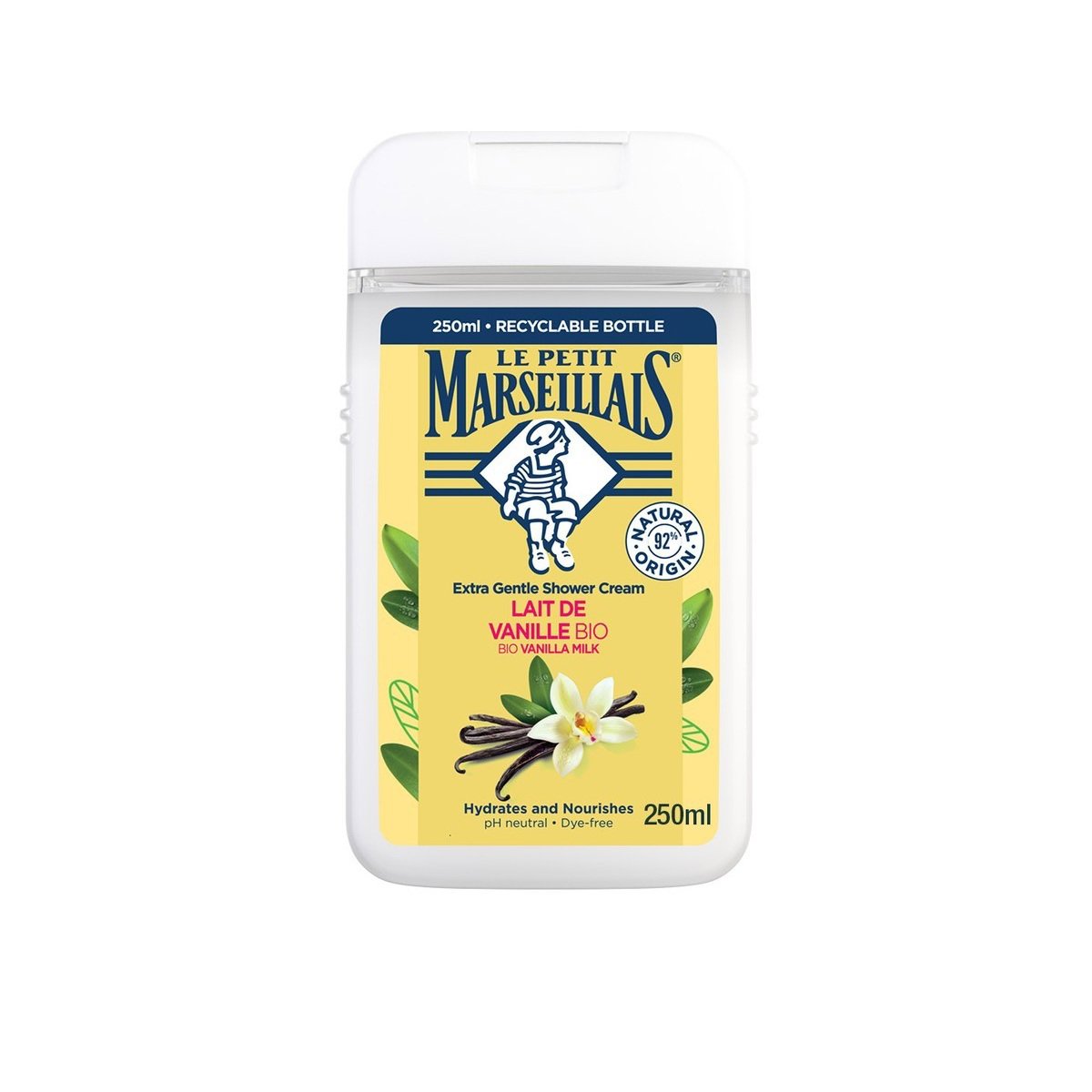 Le Petit Marseillais Duş Jeli 250ml Vanilya