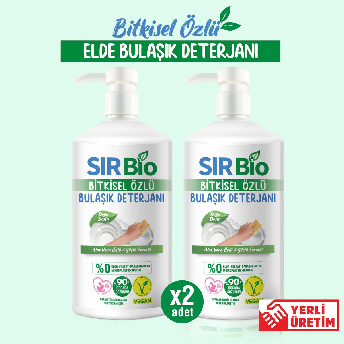 SIR Bio Bulaşık Deterjanı 1L