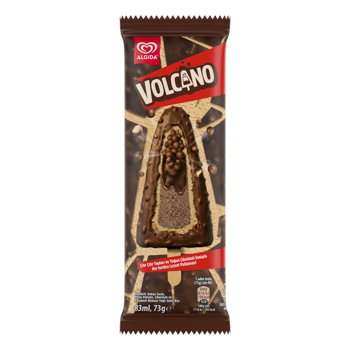 Algida Volcano Stick 83ml