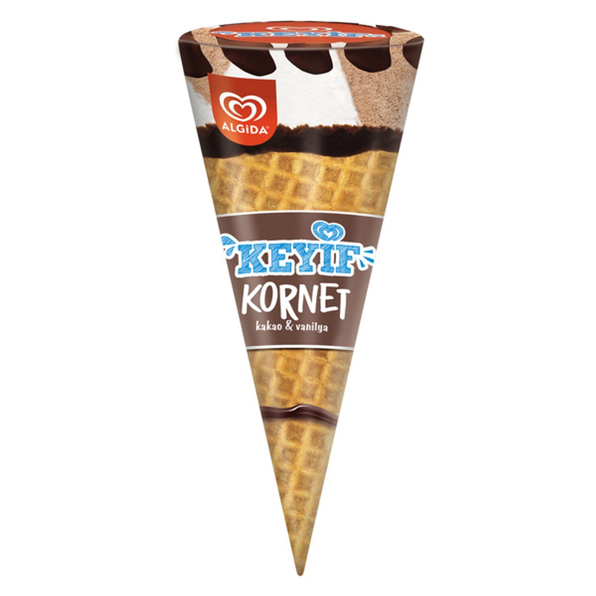 Algida Cornetto Keyif Kakao - Vanilya 110ml