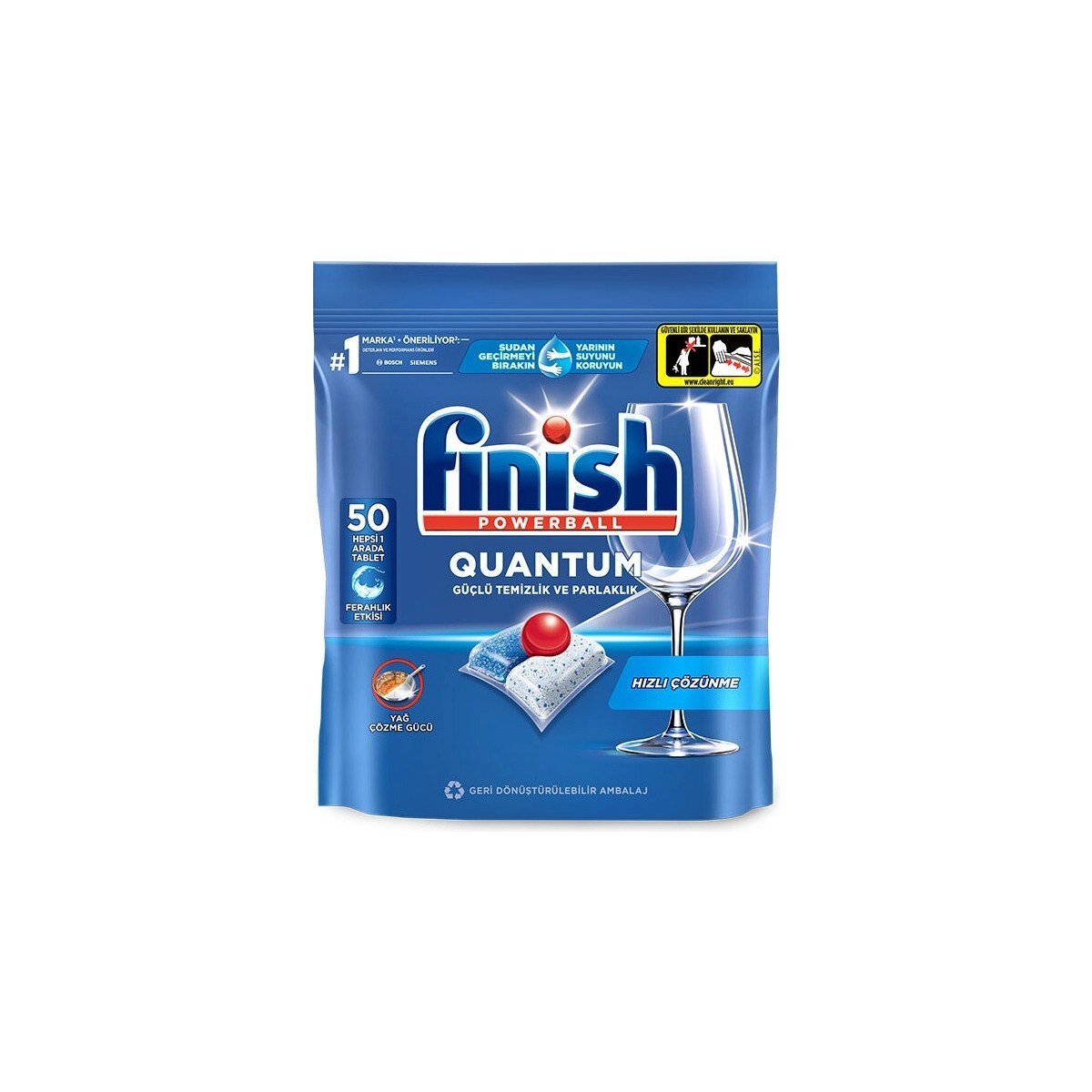 Finish Bulaşık Makinesi Tablet Quantum 50'li