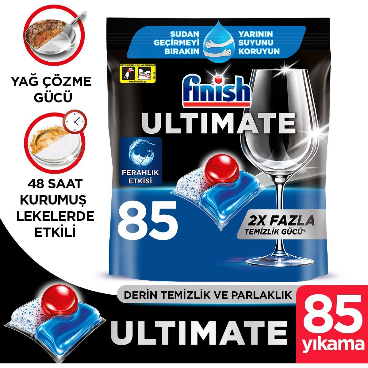 Finish Bulaşık Makinesi Tablet Ultimate 85'li