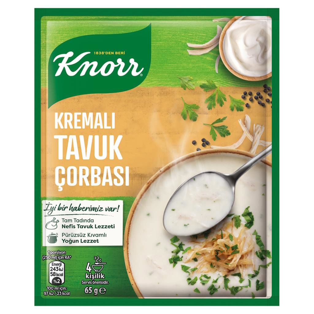 Knorr Kremalı Tavuk Çorbası 65g