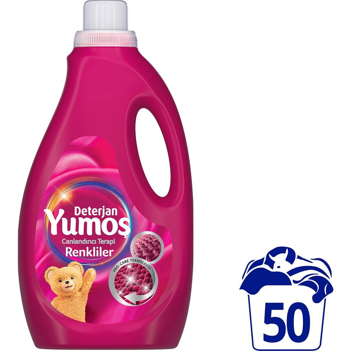 Yumoş Sıvı Deterjan 1.690ml Renkli