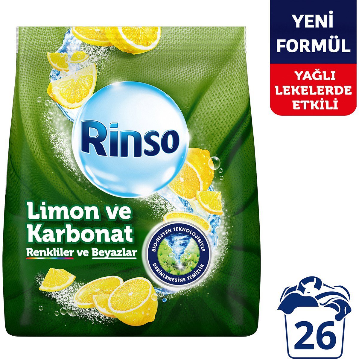 Rinso 4kg Limon Karbonat