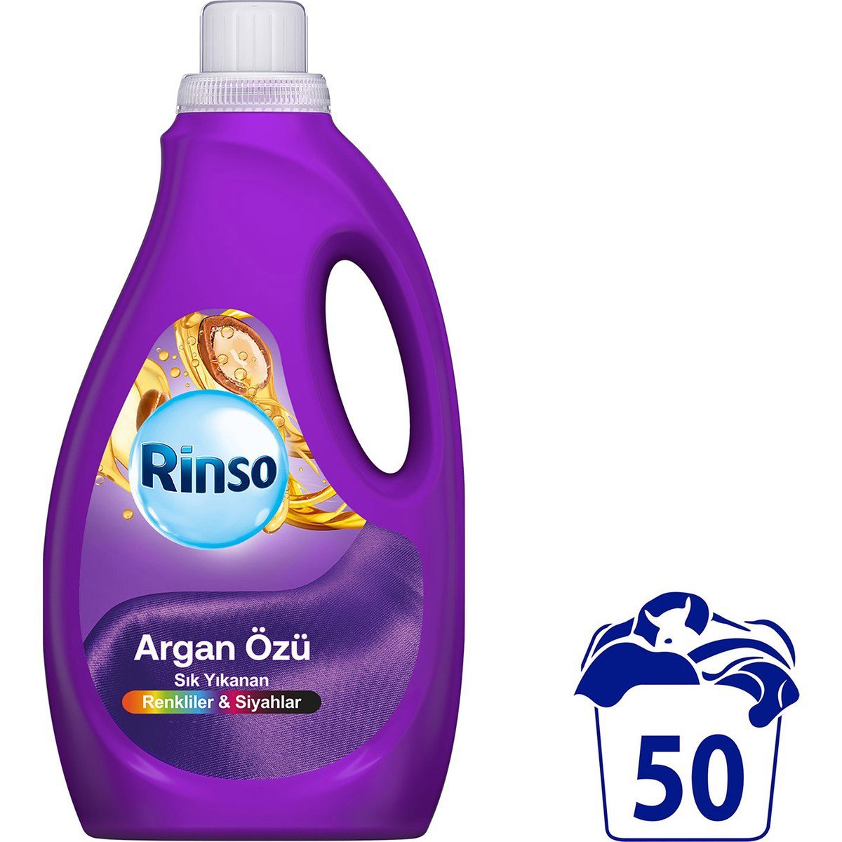 Rinso Sıvı Deterjan 3000ml Argan