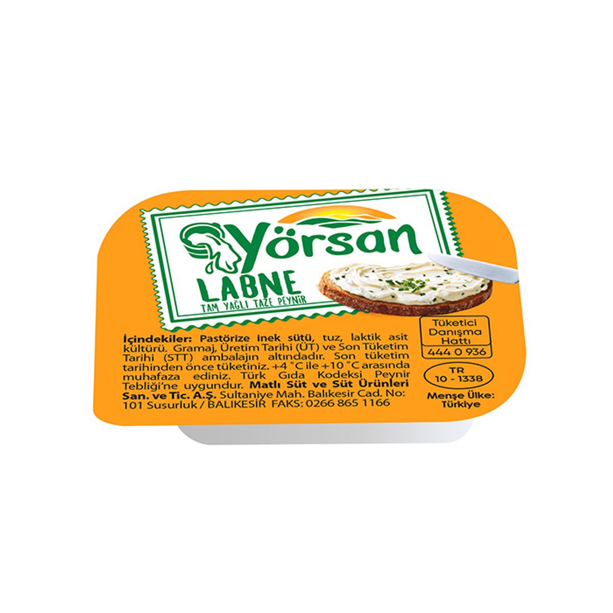 Yörsan Piknik Labne 15g (150'li)