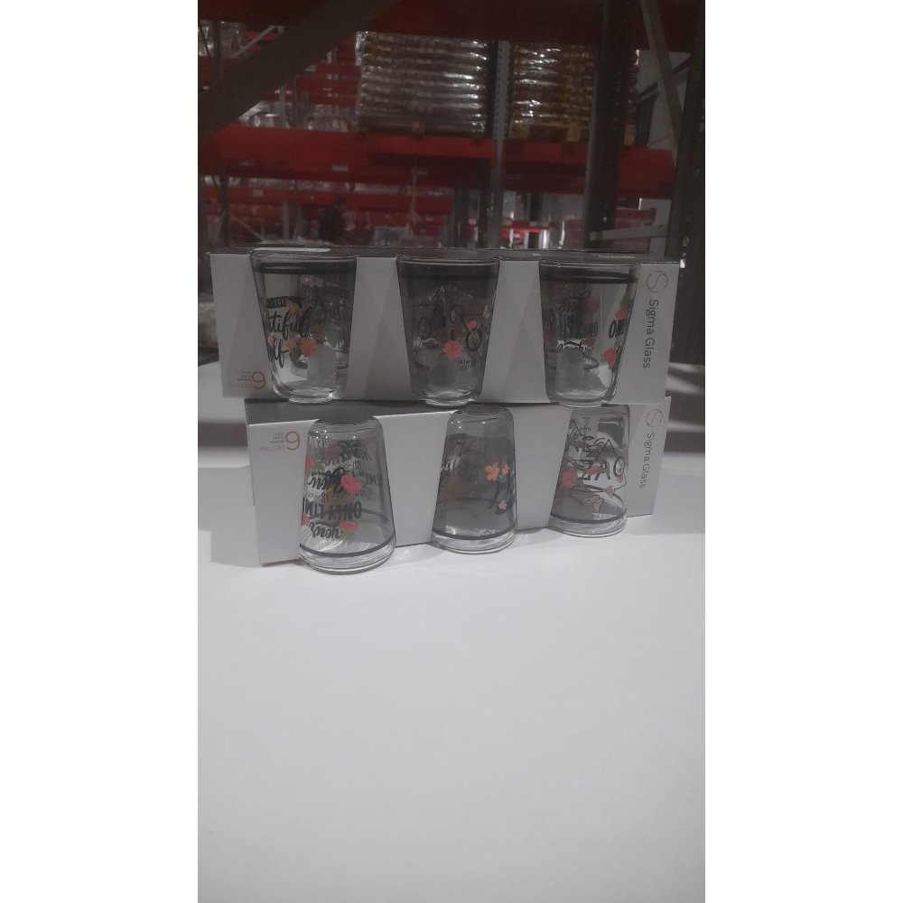 Sigma Bardak Slogan's 6'lı