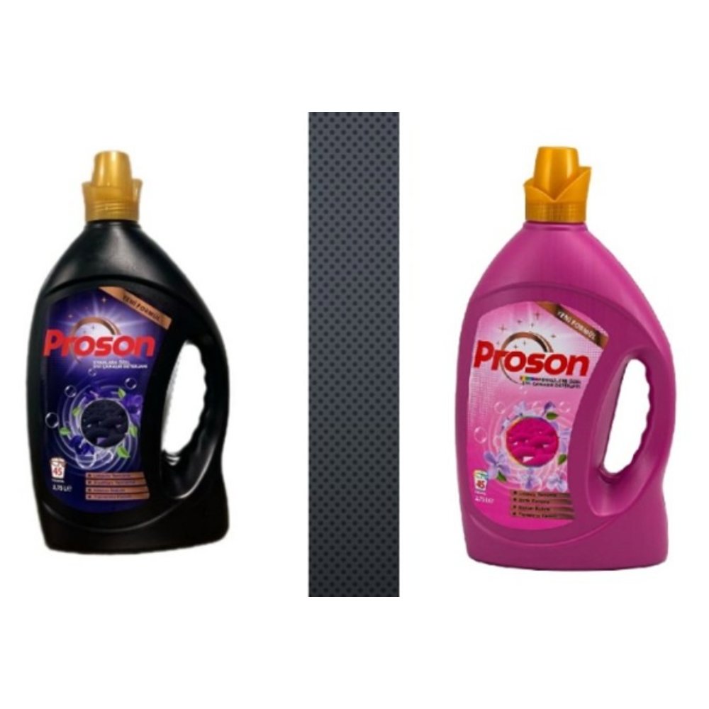 Proson Sıvı Deterjan 2750ml Renkliler (45 Yıkama)