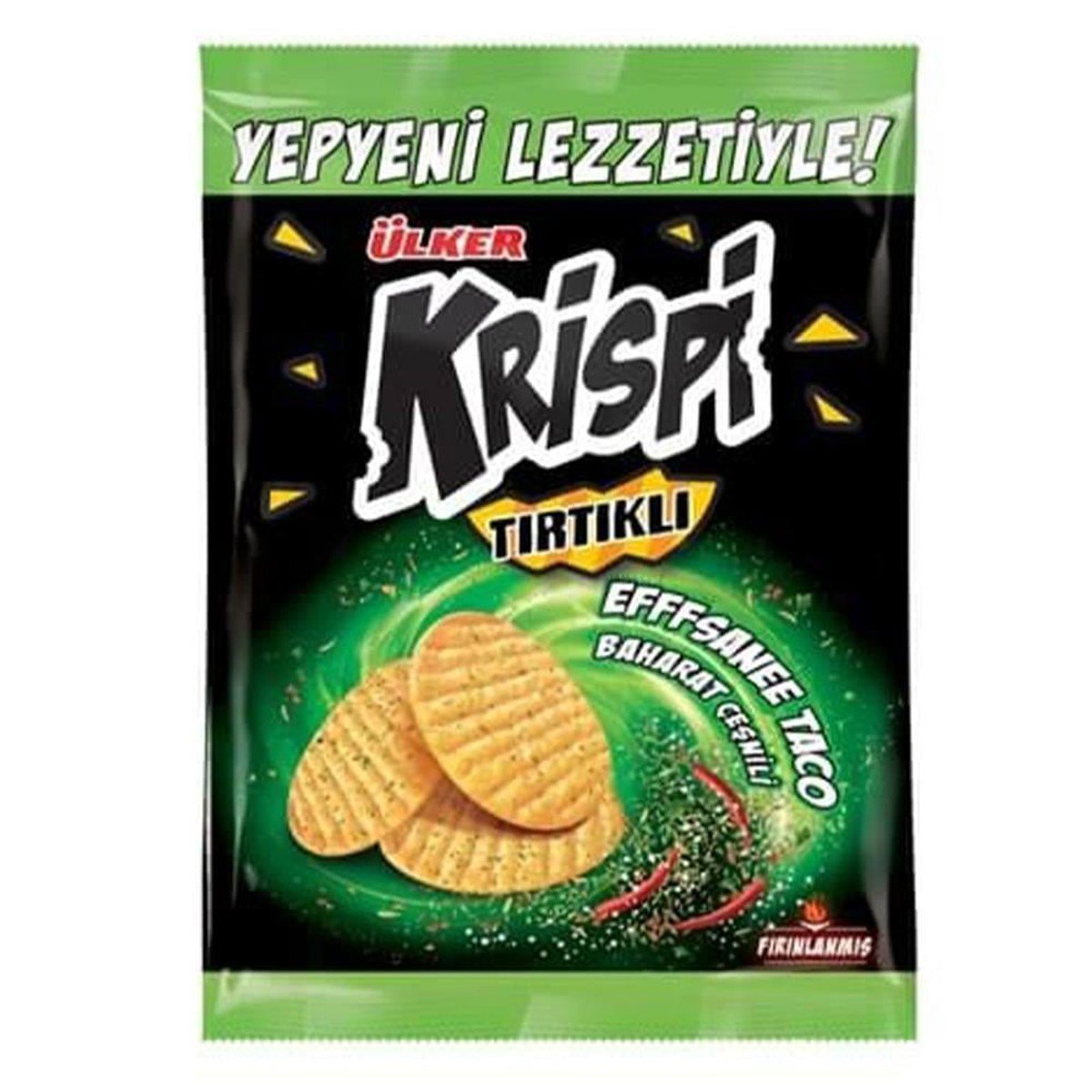 Ülker Krispi Tırtıklı Baharatlı 48 gr