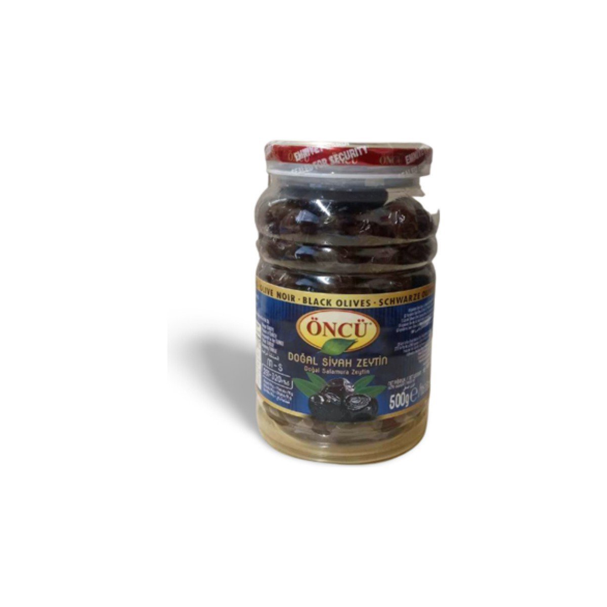 Öncü Siyah Zeytin 500gr (M-S 261-320)