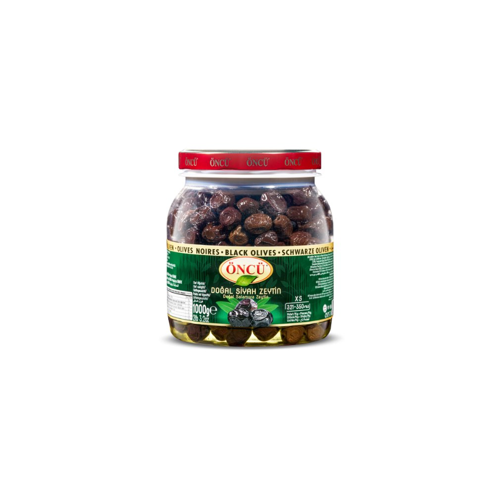 Öncü Siyah Zeytin 1kg (XS 321-350)