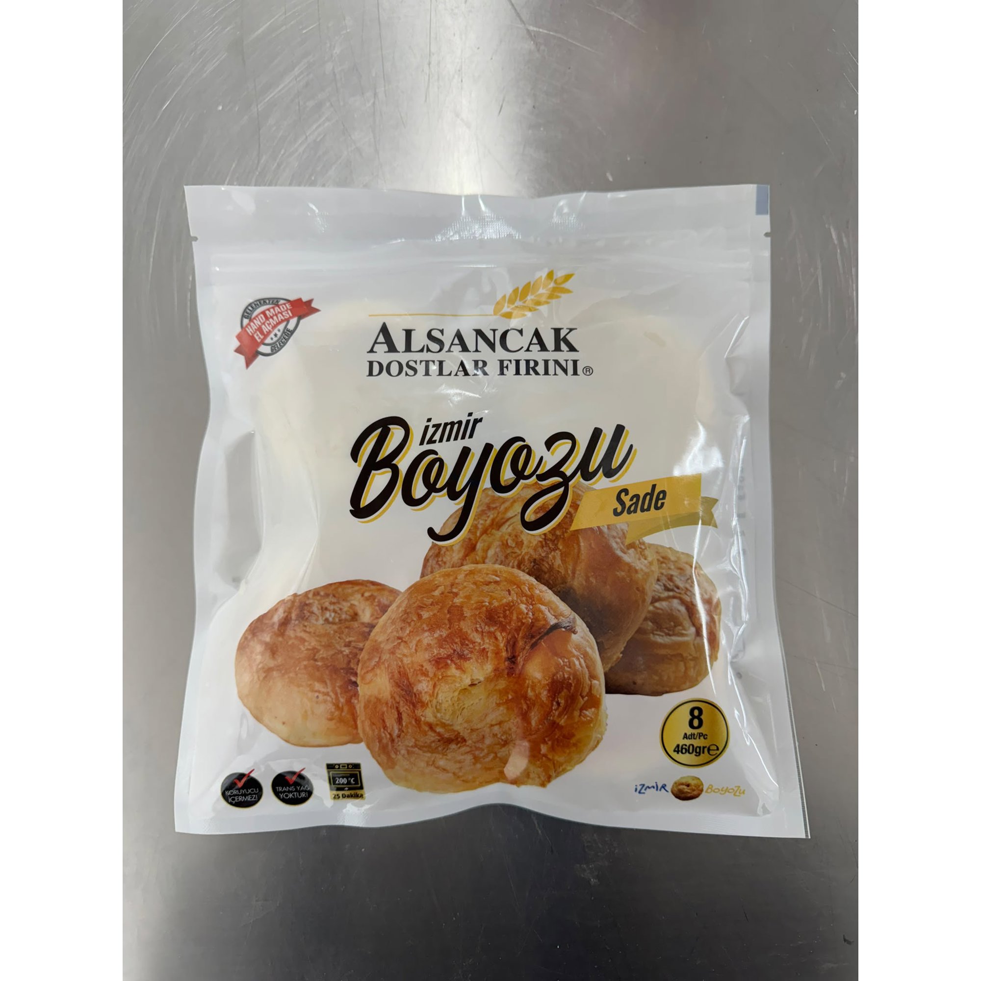 Alsancak Dostlar Fırını Boyoz 57,5gr*8'li poşet 460gr