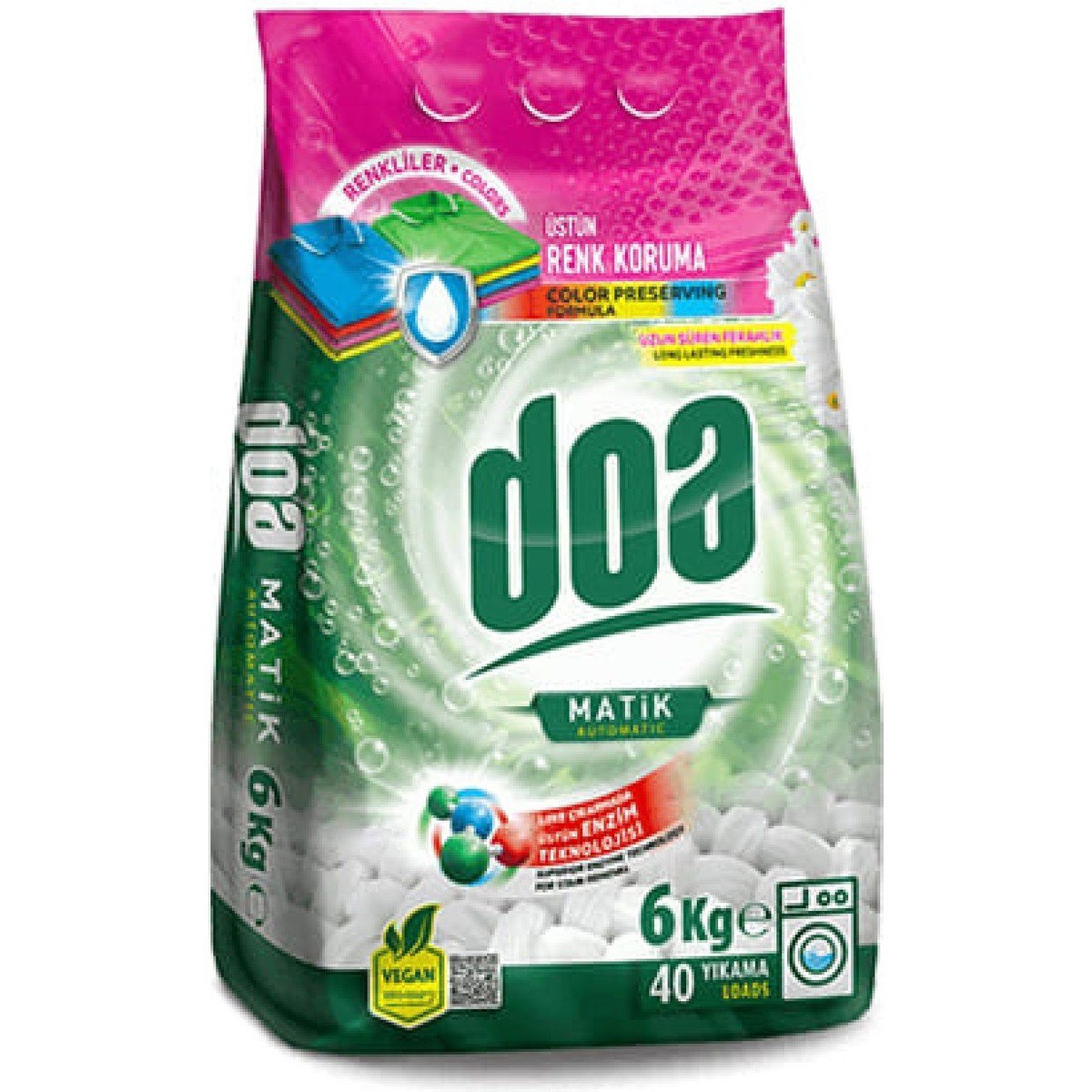 DOA Matik Deterjan Renkliler 6kg