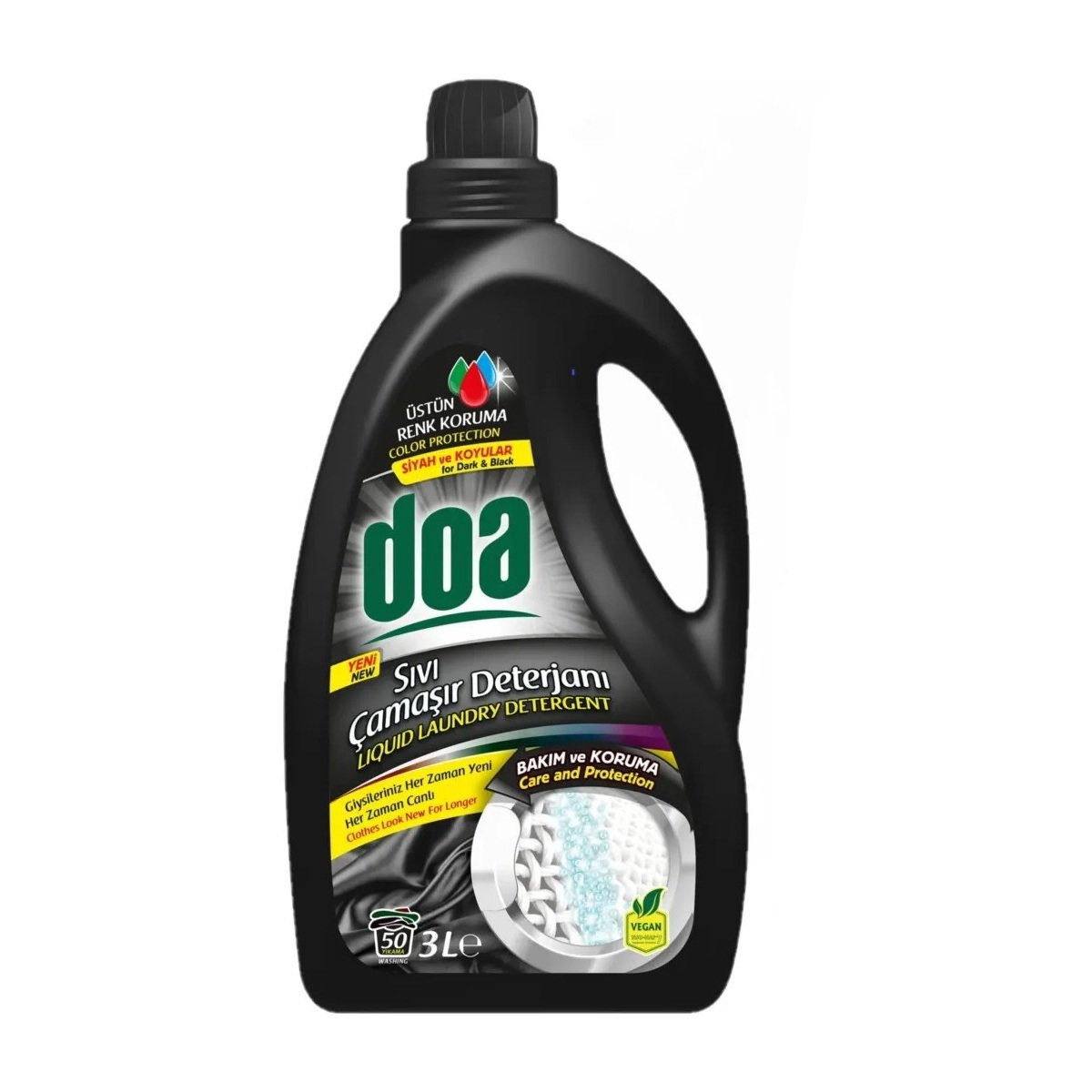 DOA Sıvı Çamaşır Deterjanı Siyahlar / 2700ml