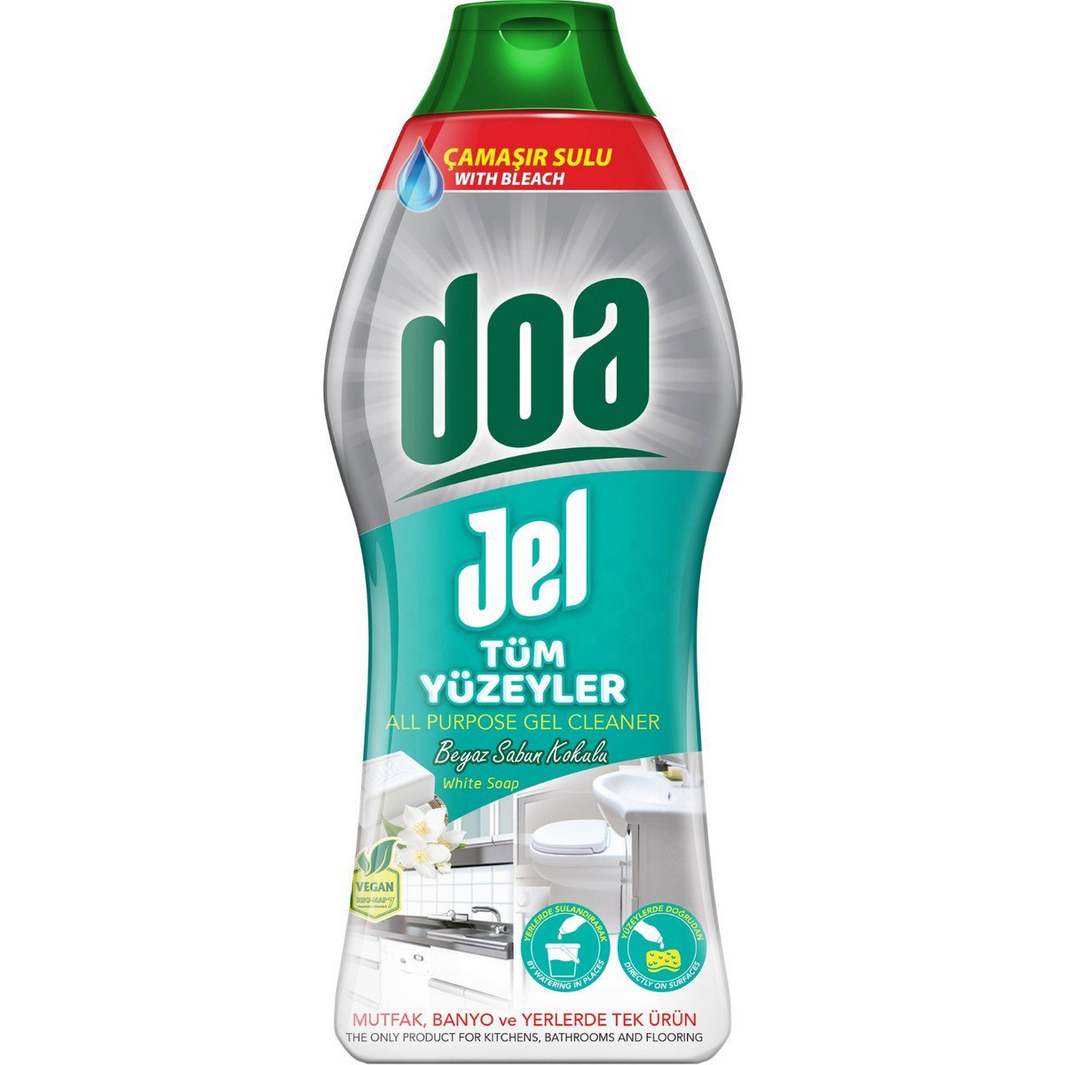 DOA Tüm Yüzeyler Jel Beyaz Sabun / 750 Yeni