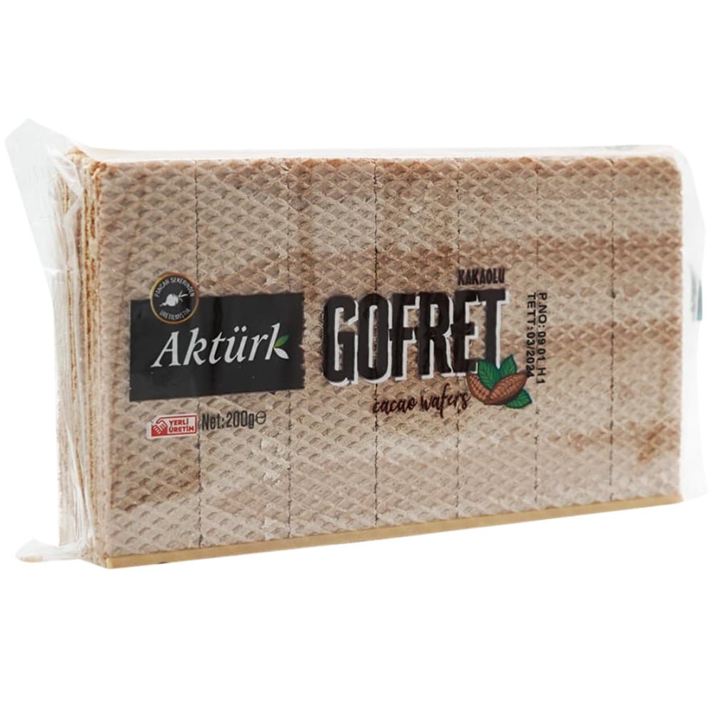 Aktürk Gofret Kakolu 200g