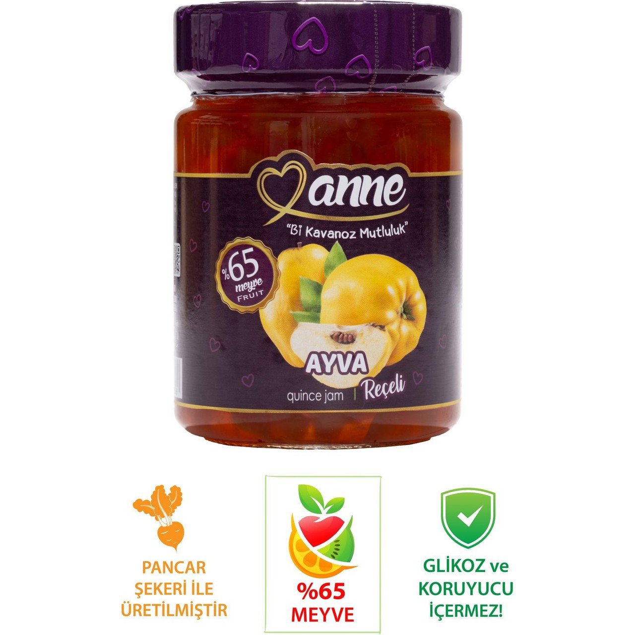 Anne Cam Kavanoz Ayva Reçeli 400g
