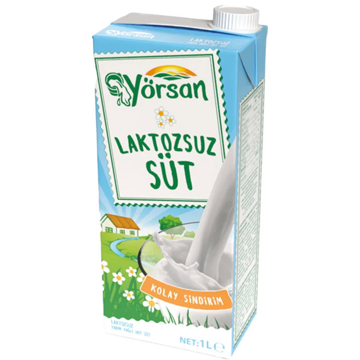 Yörsan Laktozsuz Süt 1000ml
