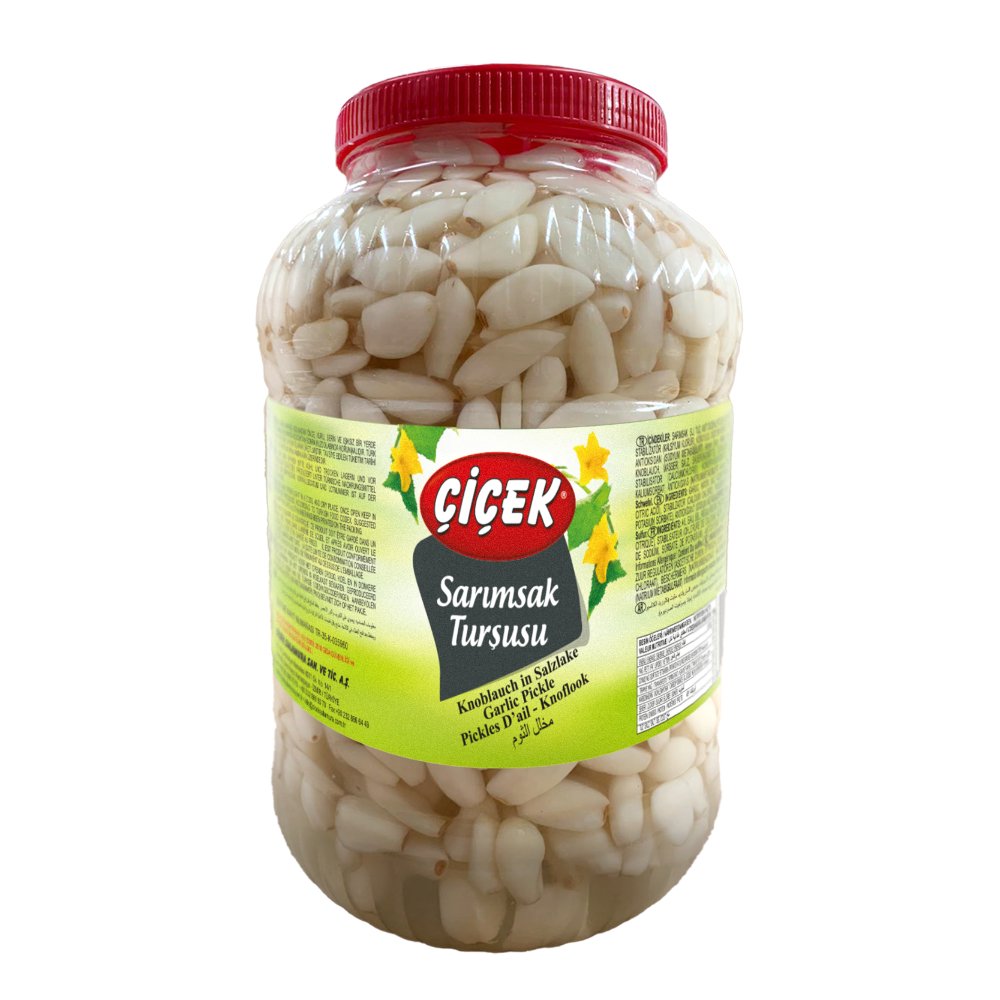 Çiçek Sarımsak Tuşusu Kova 12kg Süzme:6kg