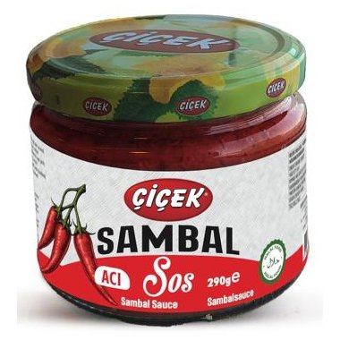 Çiçek Sambal Sos 300gr