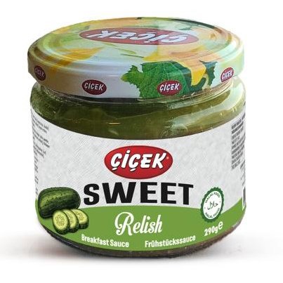 Çiçek Salatalık Relish Sos 300gr