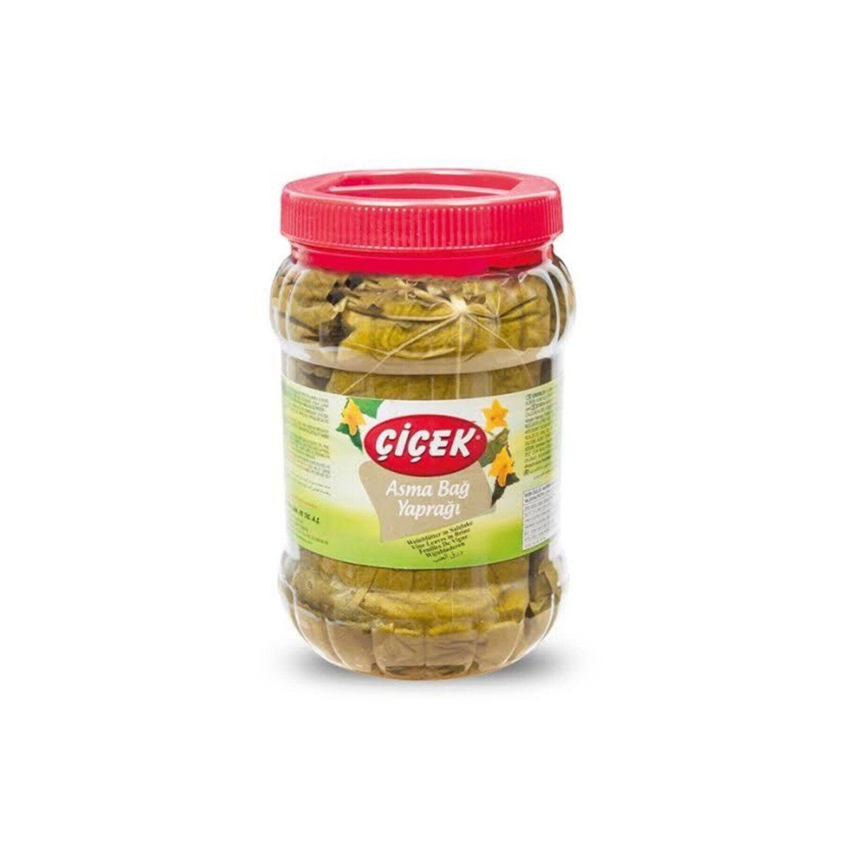 Çiçek Salamura Yaprak Kova 18kg Süzme:10kg
