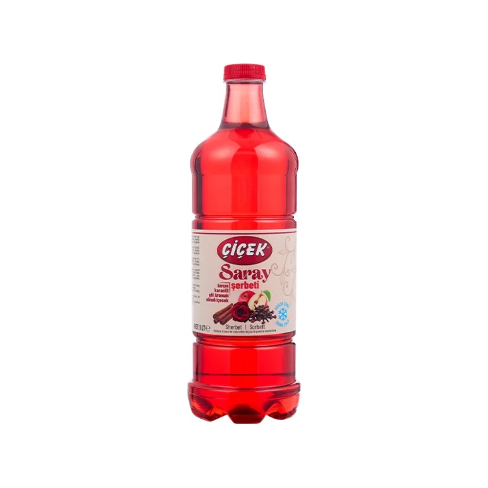 Çiçek Saray Şerbeti Pet Şişe 1Lt