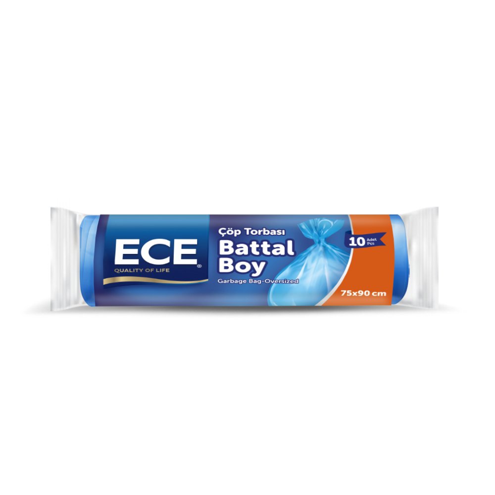 ECE Çöp Torbası Battal 75X90cm 10'lu